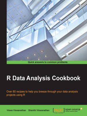 cover image of R Data Analysis Cookbook